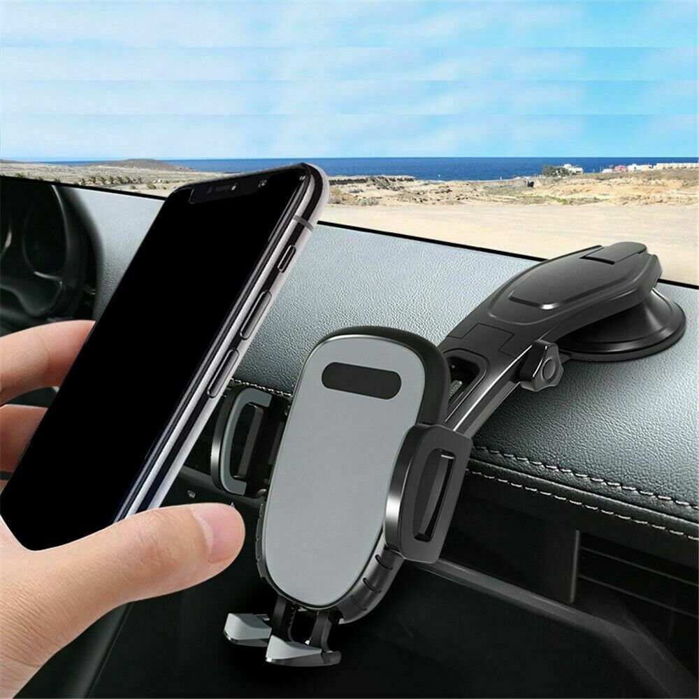 YFA 360 Rotatable Phone Mount Holder Car Dashboard Gravity Adjustable GPS Stand