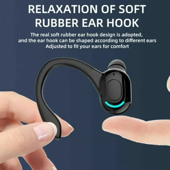 YFA Bluetooth 5.1 Headset Wireless Earbuds Earphones Stereo Headphones Ear Hook