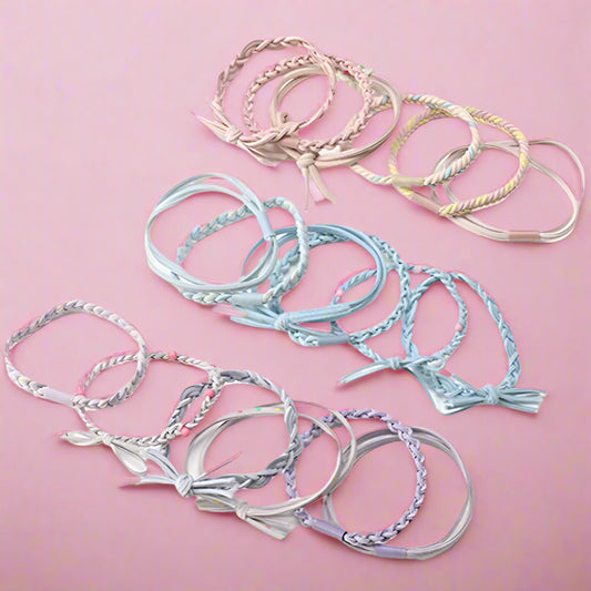 YFA 6 Pcs Scrunchies Hair Tie Accessories
