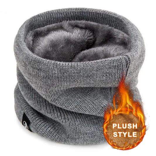 YFA Soft Knitted Neck Warmer Scarf for Women&Men