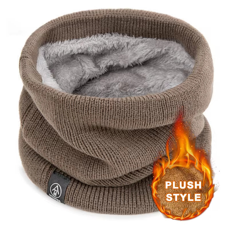 YFA Soft Knitted Neck Warmer Scarf for Women&Men