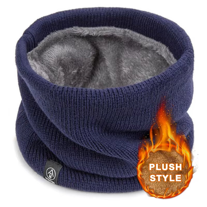 YFA Soft Knitted Neck Warmer Scarf for Women&Men