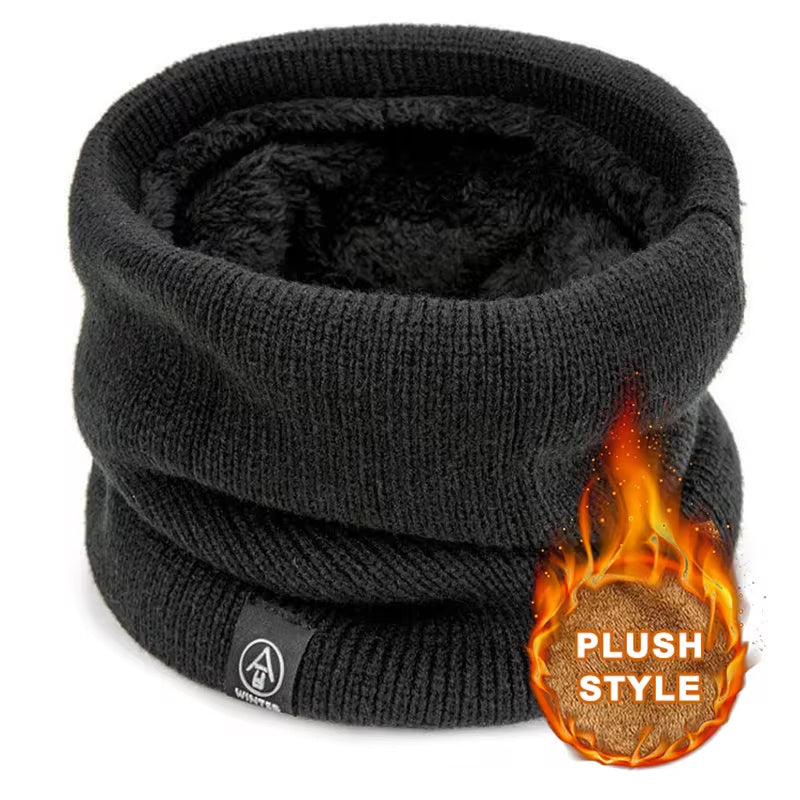 YFA Soft Knitted Neck Warmer Scarf for Women&Men