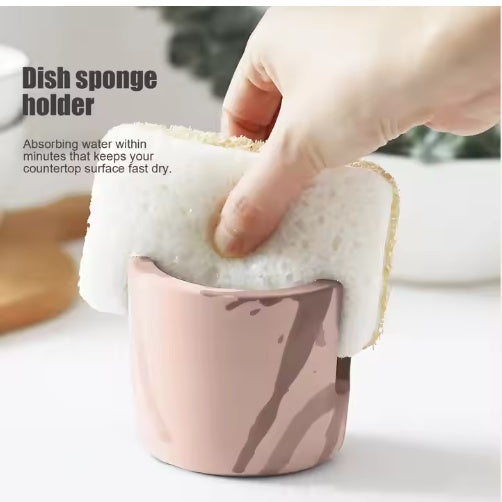 YFA Diatom Mud Sponge Rack Kitchen Scrubbers