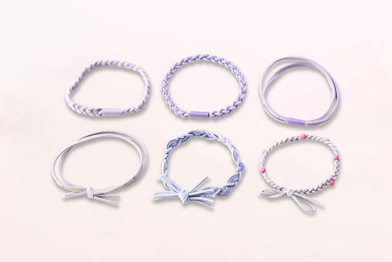 YFA 6 Pcs Scrunchies Hair Tie Accessories