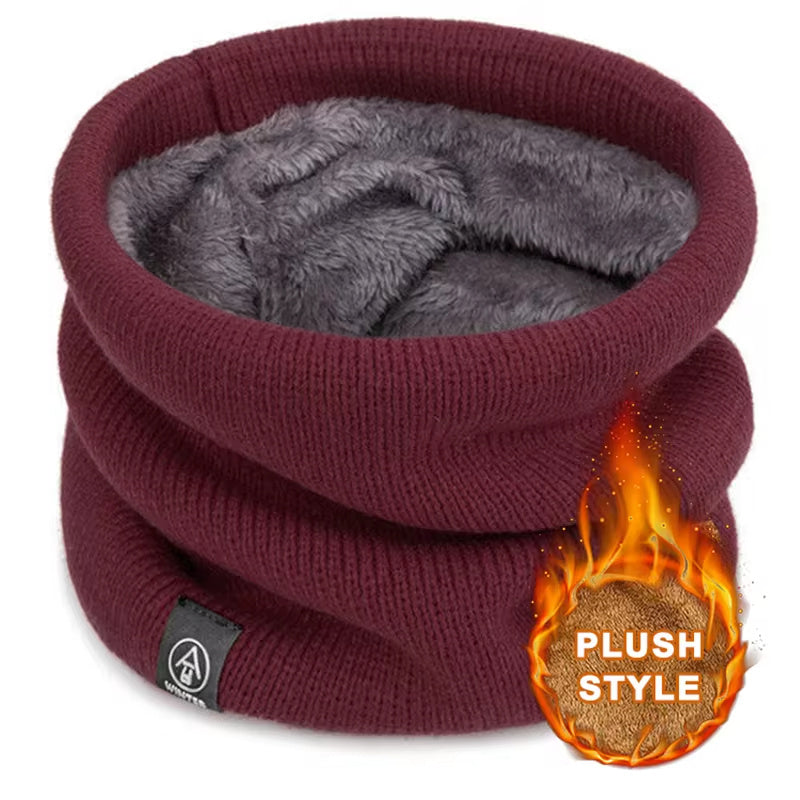 YFA Soft Knitted Neck Warmer Scarf for Women&Men
